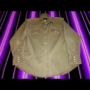 Vintage Wrangler Western Snap Shirt